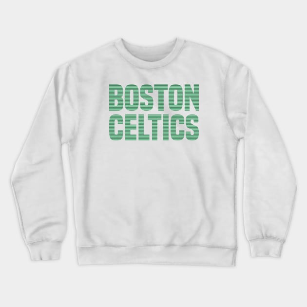 Boston Celtics 1 Crewneck Sweatshirt by HooPet